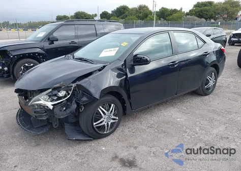 2016 Toyota Corolla Le из США, поврежденный, VIN 2T1BURHE7GC675958